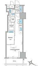 東京都新宿区北新宿１丁目8-2（賃貸マンション1LDK・6階・32.86㎡） その2