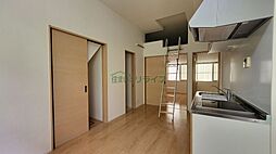 京王井の頭線 富士見ヶ丘駅 徒歩15分の賃貸アパート 1階2DKのリビング/ダイニング