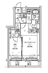 セジョリ中野富士見町 1LDKの間取図画像