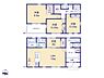 間取り：【Floor Plan】2号棟 4LDK＋WIC※図面と現況の相違がある場合は現況を優先とします。