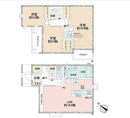 間取り 中古戸建 見沼区大字南中丸