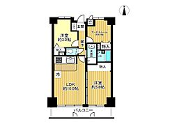 間取図画像 2SLDK