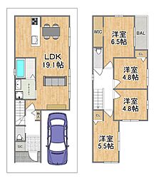 物件画像 旭区高殿１期　全２区画