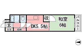 メゾンミヤザキ山越  ｜ 愛媛県松山市山越4丁目（賃貸マンション1DK・2階・30.02㎡） その2