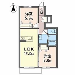 フルールカズン Ａ棟