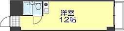 ロータリー本町 ワンルームの間取図画像