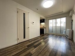 札幌市営南北線 中島公園駅 徒歩18分の賃貸マンション 4階1LDKのリビング/ダイニング