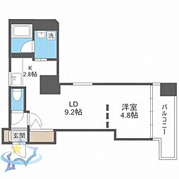 札幌市営東豊線 豊水すすきの駅 徒歩1分 13階/-