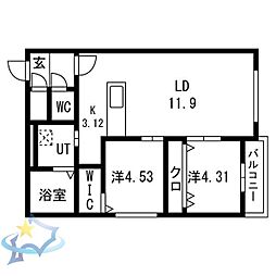 札幌市電2系統 幌南小学校前駅 徒歩5分 1階/-