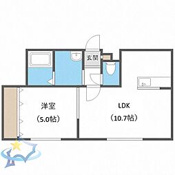 札幌市営東西線 発寒南駅 徒歩8分 3階/-