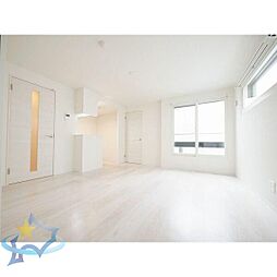 札幌市営南北線 中島公園駅 徒歩12分の賃貸マンション 4階1LDKのリビング/ダイニング