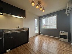 札幌市営東西線 西28丁目駅 徒歩1分の賃貸マンション 4階1DKのリビング/ダイニング