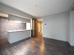 札幌市営南北線 中島公園駅 徒歩17分の賃貸マンション 4階1LDKのリビング/ダイニング