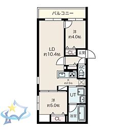札幌市営東西線 発寒南駅 徒歩10分 4階/-