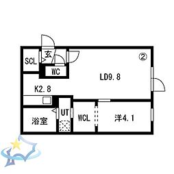 札幌市営東西線 発寒南駅 徒歩8分