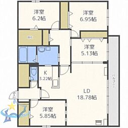 札幌市営東西線 西28丁目駅 徒歩7分 5階/-