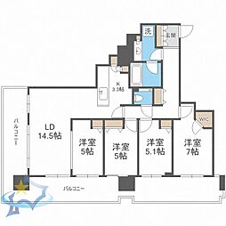間取図画像 4LDK