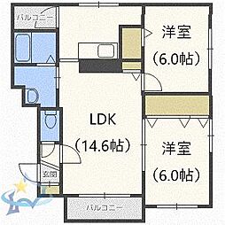 JR学園都市線 八軒駅 徒歩10分 2階/-