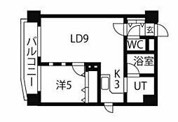 札幌市営東西線 西28丁目駅 徒歩5分 5階/-