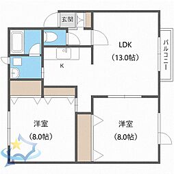 札幌市営東西線 発寒南駅 徒歩35分