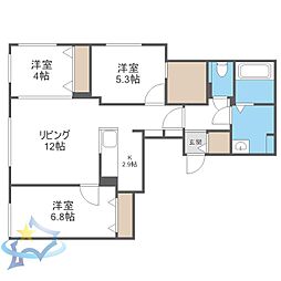 札幌市電2系統 電車事業所前駅 徒歩2分 3階/-