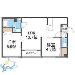 札幌市営東西線 西18丁目駅 徒歩12分 1階/-