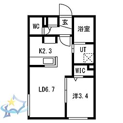 札幌市営東西線 発寒南駅 徒歩15分 3階/-