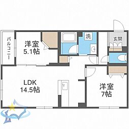 札幌市営東西線 琴似駅 徒歩19分