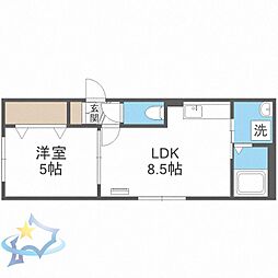 札幌市営東西線 発寒南駅 徒歩13分 3階/-