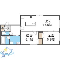 JR学園都市線 八軒駅 徒歩7分 3階/-