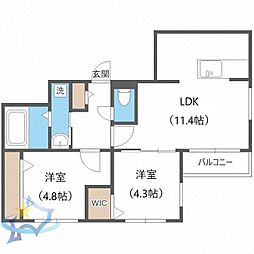 札幌市営南北線 幌平橋駅 徒歩8分 4階/-