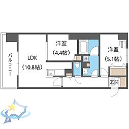 札幌市営東西線 西18丁目駅 徒歩5分 6階/-