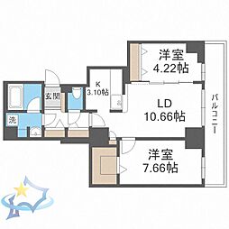 札幌市営東西線 西11丁目駅 徒歩4分 11階/-
