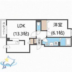 札幌市電2系統 東屯田通駅 徒歩6分