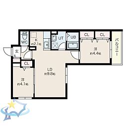 札幌市営東西線 発寒南駅 徒歩6分