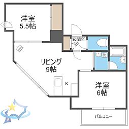 札幌市営東西線 発寒南駅 徒歩9分