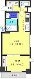 PRIME円山 1LDKの間取図画像