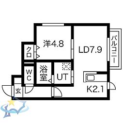 札幌市営南北線 中島公園駅 徒歩16分 2階/-