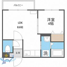 札幌市営東西線 琴似駅 徒歩5分 2階/-