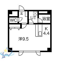 札幌市営東西線 西28丁目駅 徒歩2分 4階/-