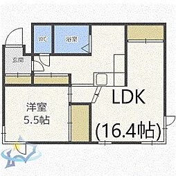 札幌市営東西線 円山公園駅 徒歩10分 2階/-
