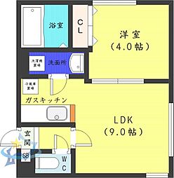 札幌市営東西線 西18丁目駅 徒歩9分 2階/-