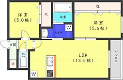 札幌市営東西線 発寒南駅 徒歩12分 4階/-