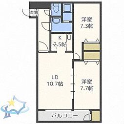 JR函館本線 桑園駅 徒歩4分 2階/-