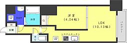 プライムアーバン札幌医大前 1LDKの間取図画像