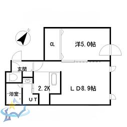 札幌市営東西線 宮の沢駅 徒歩16分 4階/-