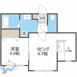 札幌市営東西線 西28丁目駅 徒歩10分 2階/-