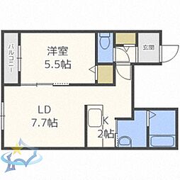 札幌市営東西線 発寒南駅 徒歩2分 1階/-