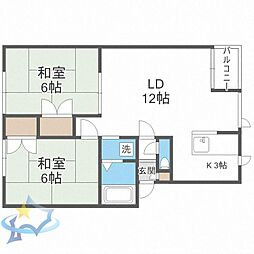 JR学園都市線 八軒駅 徒歩5分 2階/-