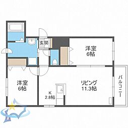 札幌市営東西線 宮の沢駅 徒歩23分 4階/-
